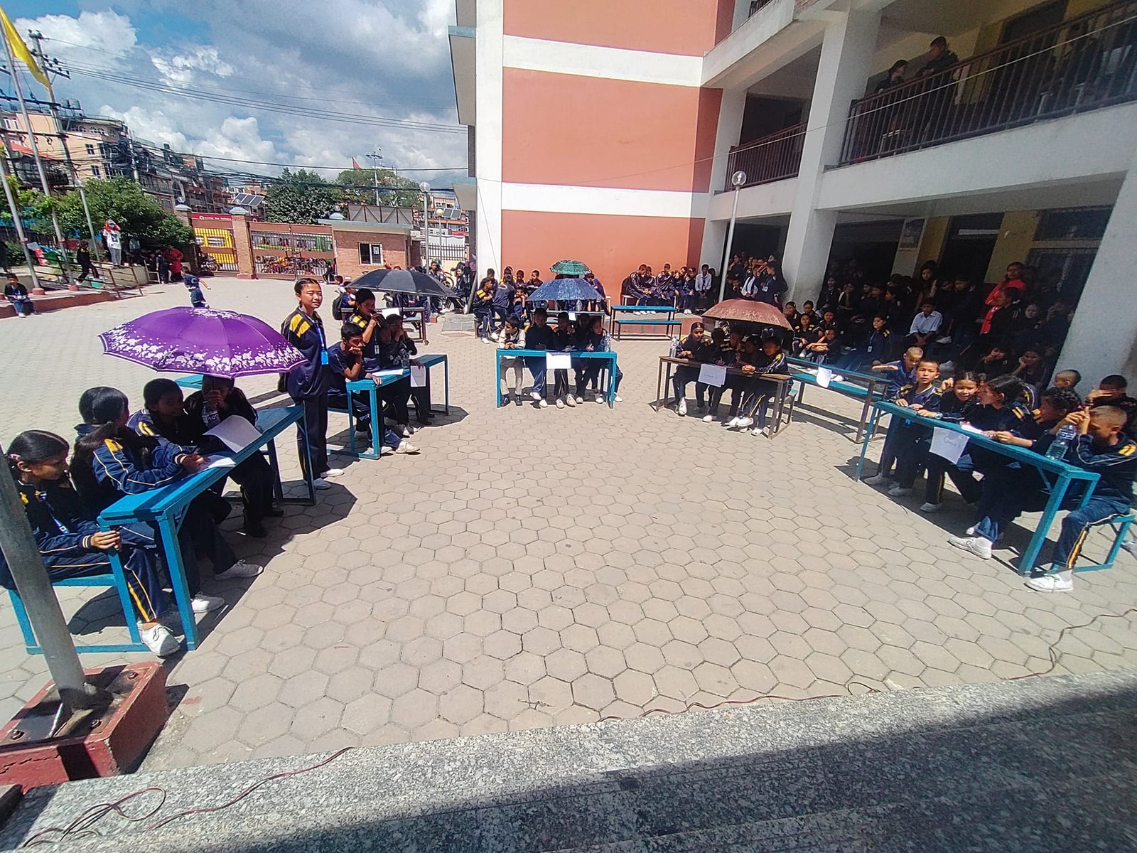 Enhancing Knowledge: Quiz Test at Namuna Machhindra Madhyamik Vidyalaya