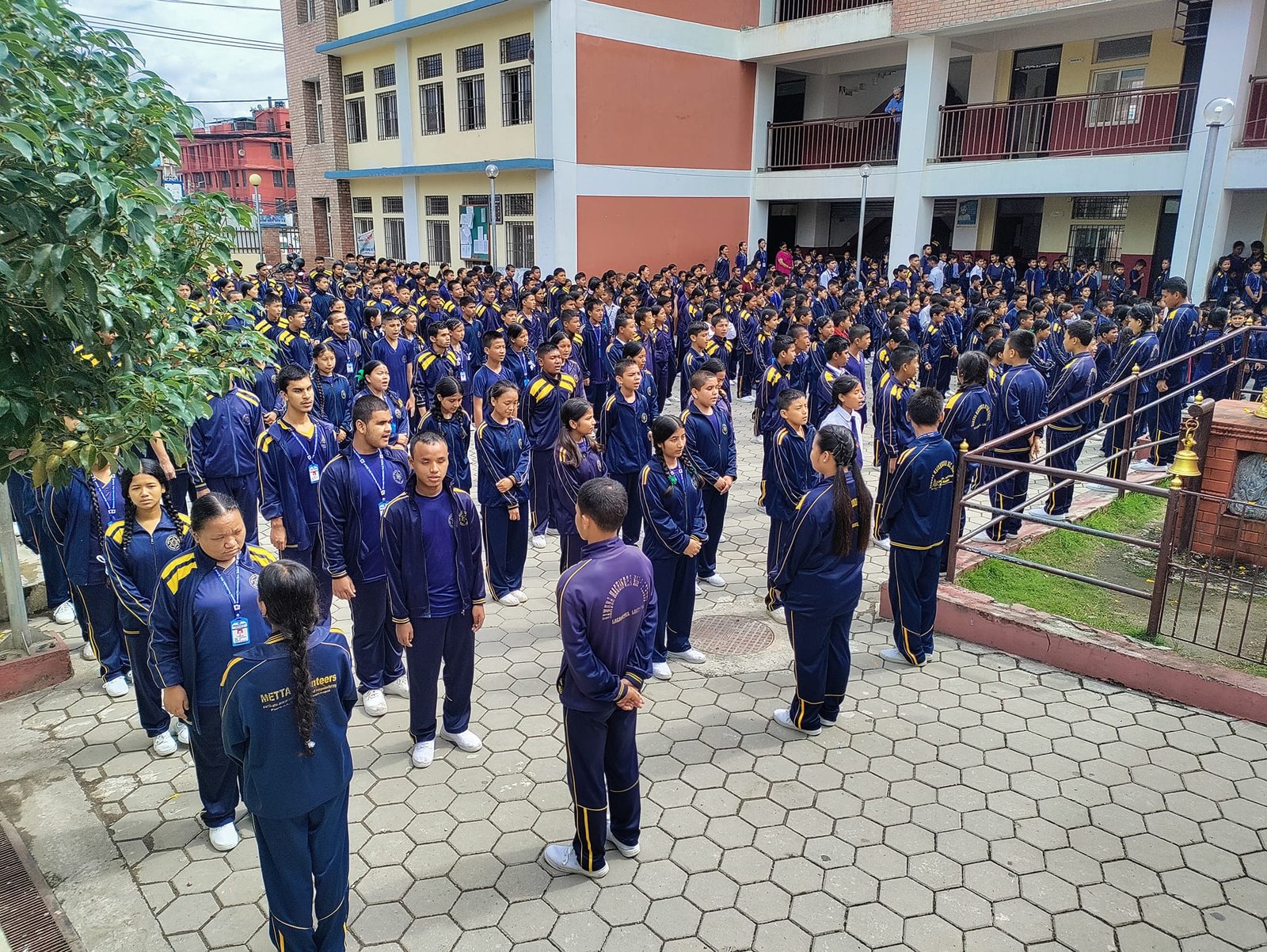 Morning Assembly: Starting the Day with Positivity at Namuna Machhindra Madhyamik Vidyalaya